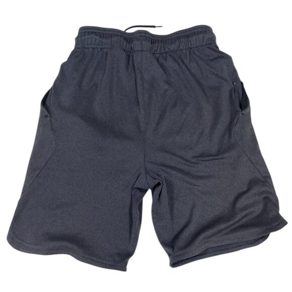 Reebok Dark Gray Men's Athletic Shorts, Lightweight, Elastic Waistband, Small - Picture 2 of 16